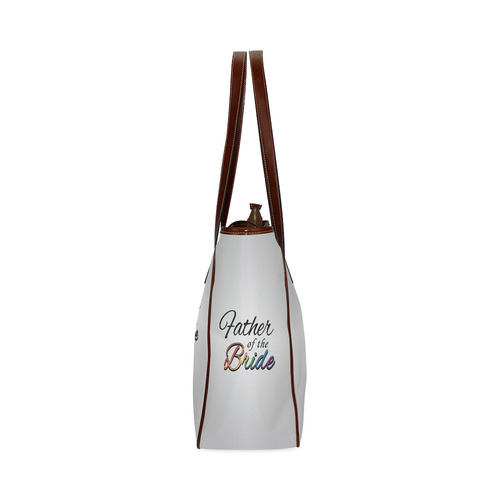 Rainbow "Father of the Bride" Classic Tote Bag (Model 1644)