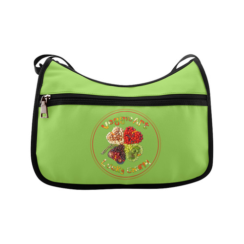 VeggieArt Lucky Charm Clover Crossbody Bags (Model 1616)