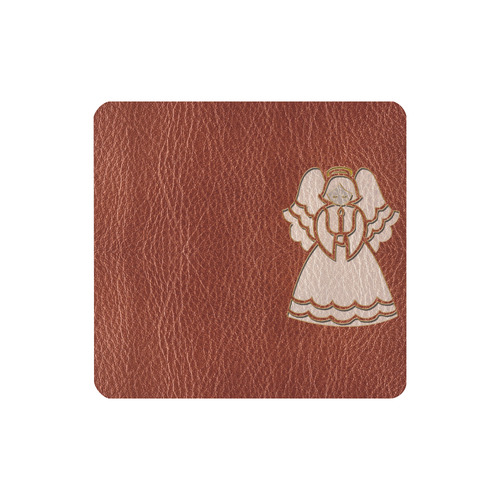 Leather-Look Christmas Angel Women's Clutch Wallet (Model 1637)