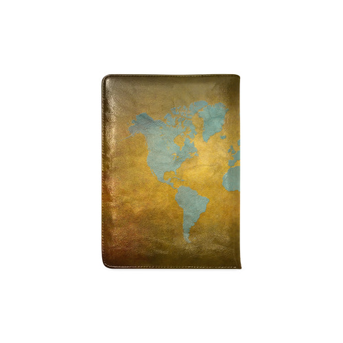 world map 34 Custom NoteBook A5