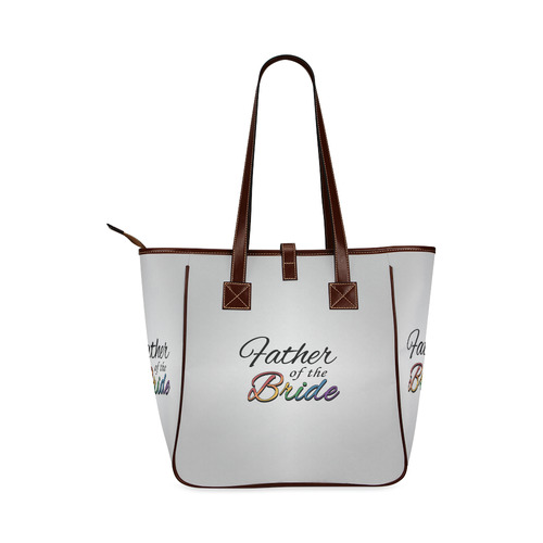 Rainbow "Father of the Bride" Classic Tote Bag (Model 1644)
