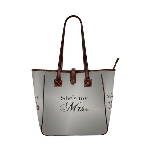 She's My Mrs. Classic Tote Bag (Model 1644)