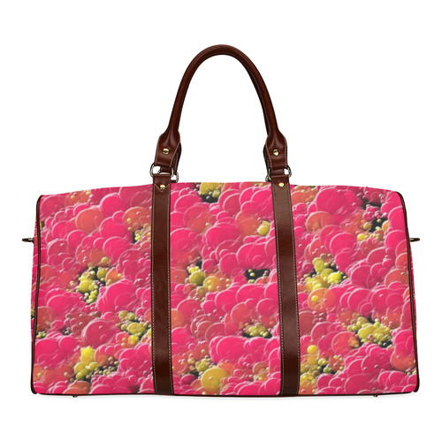 autum-color bust travel bag-annabellerockz Waterproof Travel Bag/Small (Model 1639)