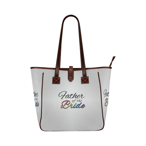 Rainbow "Father of the Bride" Classic Tote Bag (Model 1644)