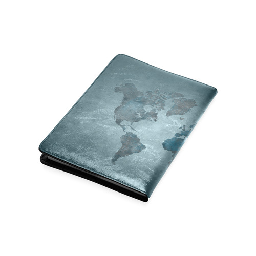 world map 35 Custom NoteBook A5