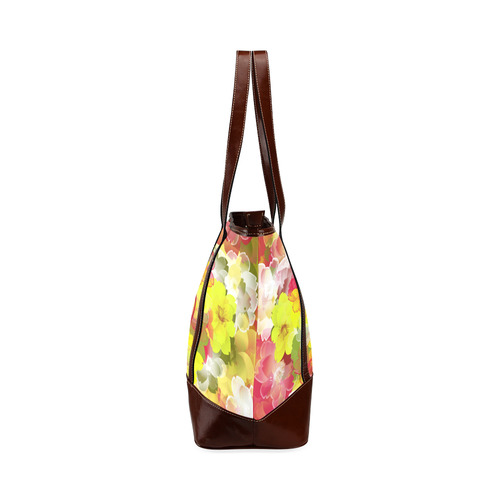 Flower Power Peace Tote Handbag (Model 1642)