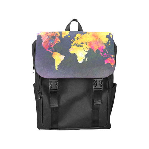 world map 31 Casual Shoulders Backpack (Model 1623)
