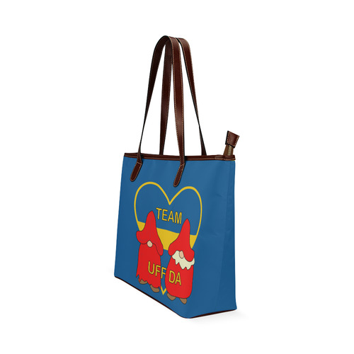 Team Uff Da Swedish Uff Da Gnomes Tomte Nisser Shoulder Tote Bag (Model 1646)