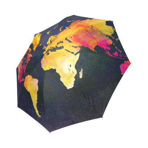 world map 31 Foldable Umbrella (Model U01)