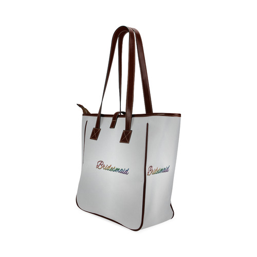 Rainbow "Bridesmaid" Classic Tote Bag (Model 1644)