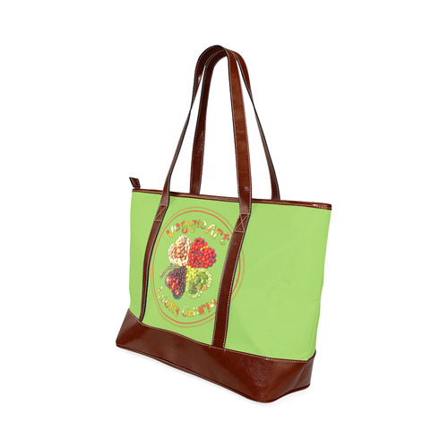 VeggieArt Lucky Charm Clover Tote Handbag (Model 1642)