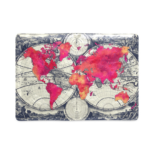 world map 28 Custom NoteBook A5