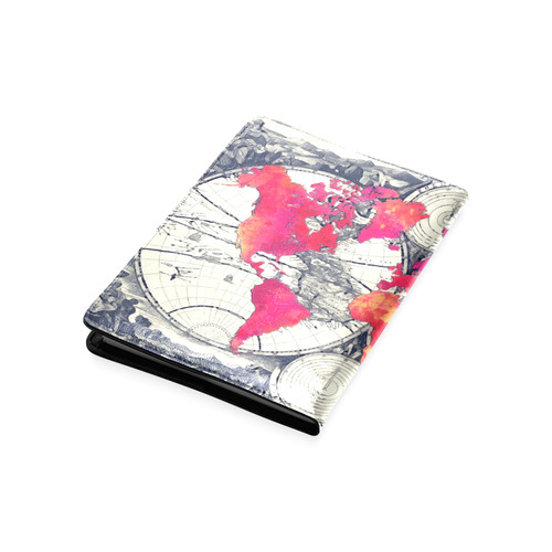 world map 28 Custom NoteBook A5