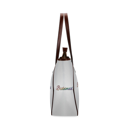 Rainbow "Bridesmaid" Classic Tote Bag (Model 1644)