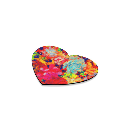Emmaline Floral Heart Coaster