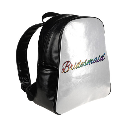 Rainbow "Bridesmaid" Multi-Pockets Backpack (Model 1636)