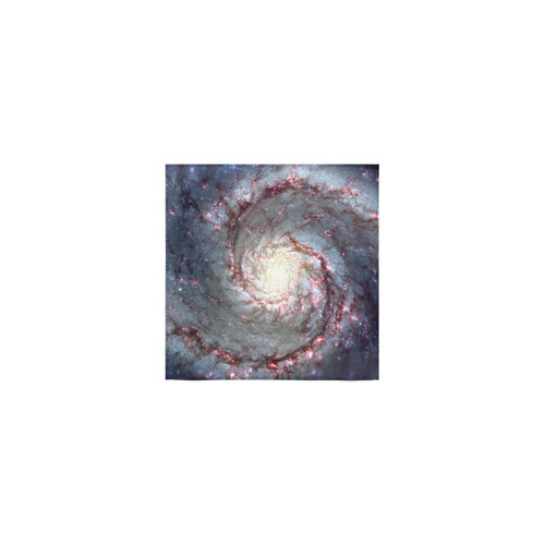 NASA: Whirlpool Galaxy Stars Outerspace Square Towel 13“x13”