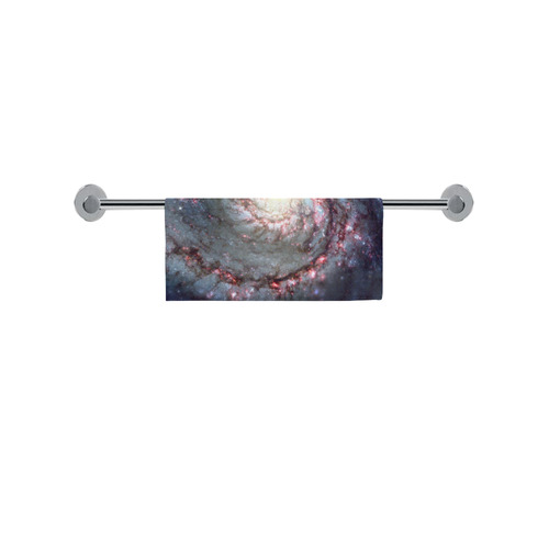 NASA: Whirlpool Galaxy Stars Outerspace Square Towel 13“x13”