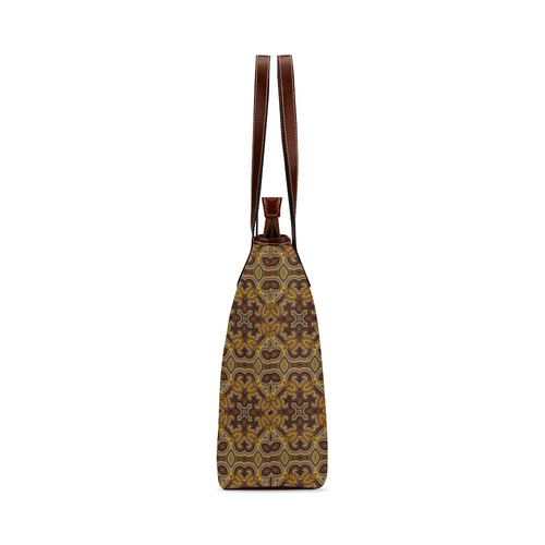 Elegant Contemporary Pattern Shoulder Tote Bag (Model 1646)