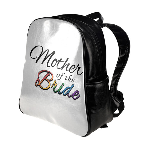 Rainbow "Mother of the Bride" Multi-Pockets Backpack (Model 1636)