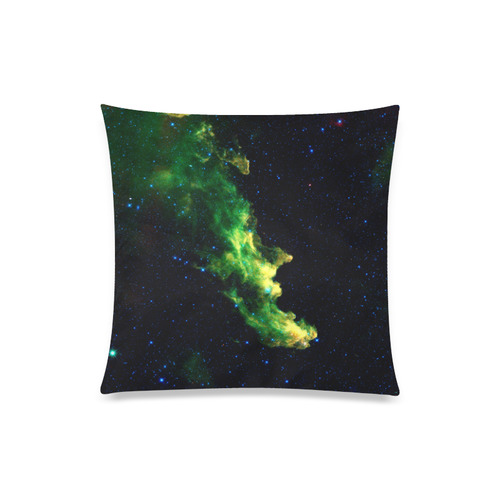 NASA: WitchHead Nebula Stars Outerspace Custom Zippered Pillow Case 20"x20"(One Side)