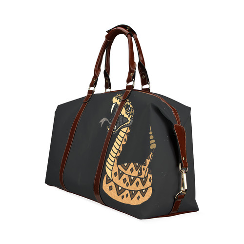 Striking Rattlesnake Art Classic Travel Bag (Model 1643)