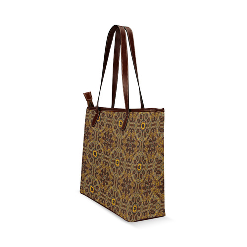 Elegant Contemporary Pattern Shoulder Tote Bag (Model 1646)