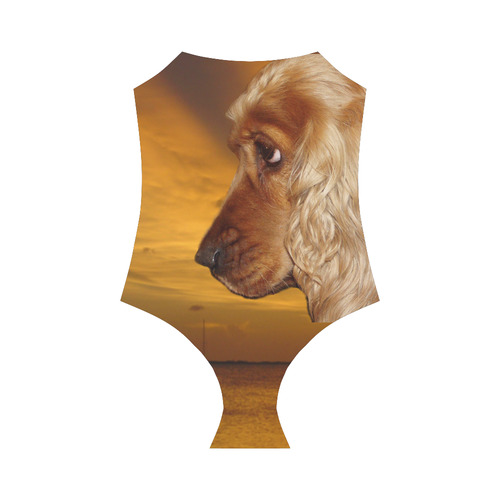 Dog Cocker Spaniel Strap Swimsuit ( Model S05)