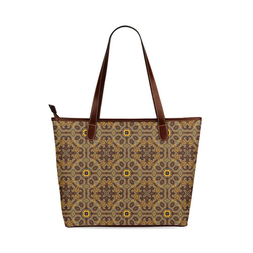 Elegant Contemporary Pattern Shoulder Tote Bag (Model 1646)