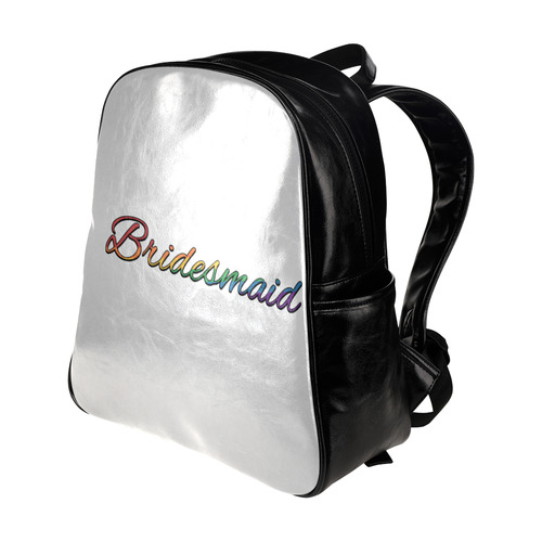 Rainbow "Bridesmaid" Multi-Pockets Backpack (Model 1636)