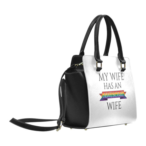 My Wife Has an Awesome Wife Classic Shoulder Handbag (Model 1653)