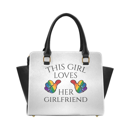 This Girl Loves Her Girlfriend Classic Shoulder Handbag (Model 1653)
