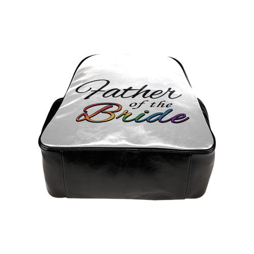 Rainbow "Father of the Bride" Multi-Pockets Backpack (Model 1636)