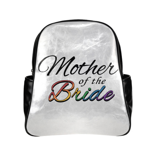 Rainbow "Mother of the Bride" Multi-Pockets Backpack (Model 1636)