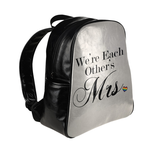 We're Each Other's Mrs. Multi-Pockets Backpack (Model 1636)