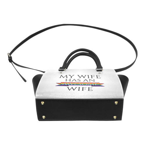 My Wife Has an Awesome Wife Classic Shoulder Handbag (Model 1653)
