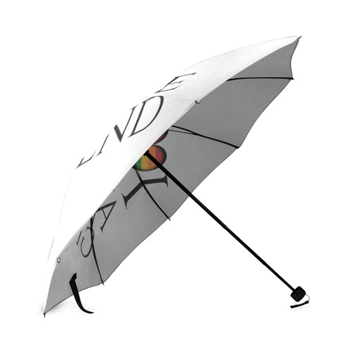 I Heart My Awesome Girlfriend Foldable Umbrella (Model U01)