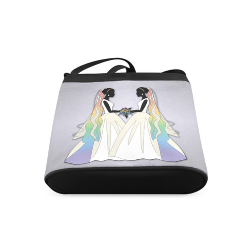 Ballgown Rainbow Brides Crossbody Bags (Model 1613)