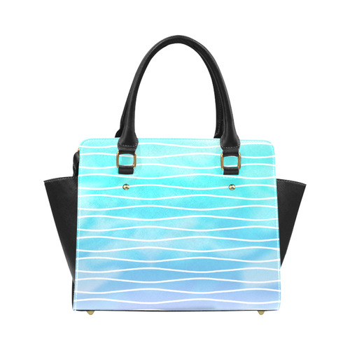 turquoise sea Classic Shoulder Handbag (Model 1653)