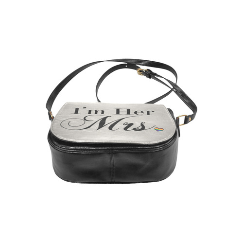 I'm Her Mrs. Classic Saddle Bag/Large (Model 1648)