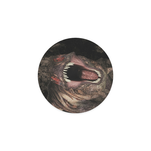 Tyrannosaurus rex dinosaur the king tyrant lizard Round Coaster