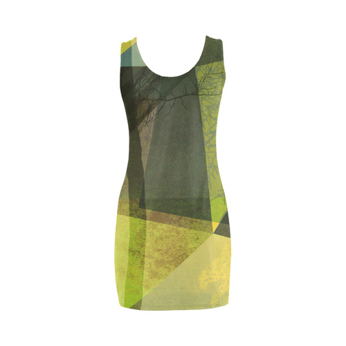 Modern Graphic Design P24-G_D19 Medea Vest Dress (Model D06)