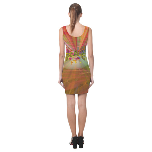 Teach Peace Medea Vest Dress (Model D06)