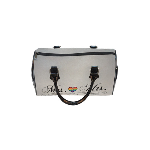 Mrs. & Mrs. Lesbian Design Boston Handbag (Model 1621)