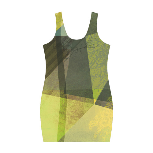 Modern Graphic Design P24-G_D19 Medea Vest Dress (Model D06)