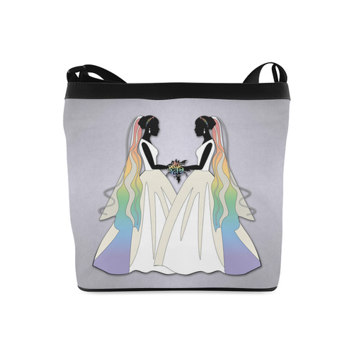 Ballgown Rainbow Brides Crossbody Bags (Model 1613)