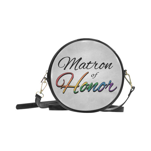 Rainbow "Matron of Honor" Round Sling Bag (Model 1647)