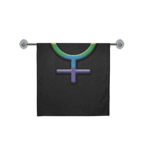 Lesbian Pride Female Gender Symbol Bath Towel 30"x56"