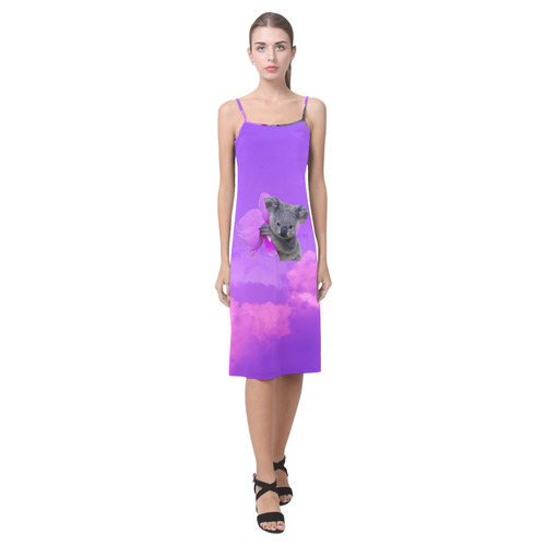 Koala and Orchid Alcestis Slip Dress (Model D05)