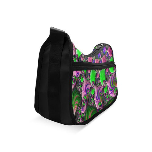 awesome fractal 33A Crossbody Bags (Model 1616)